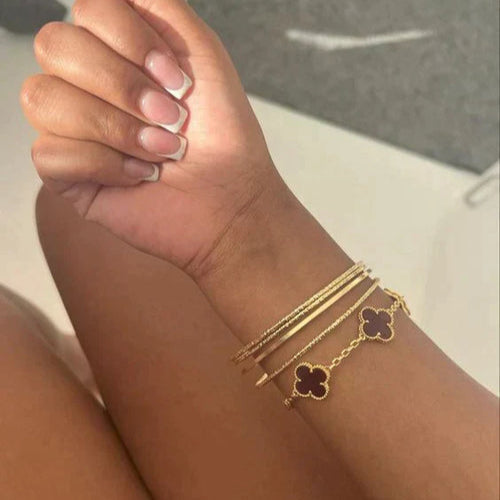 CLOVER BRACELET | ONYX