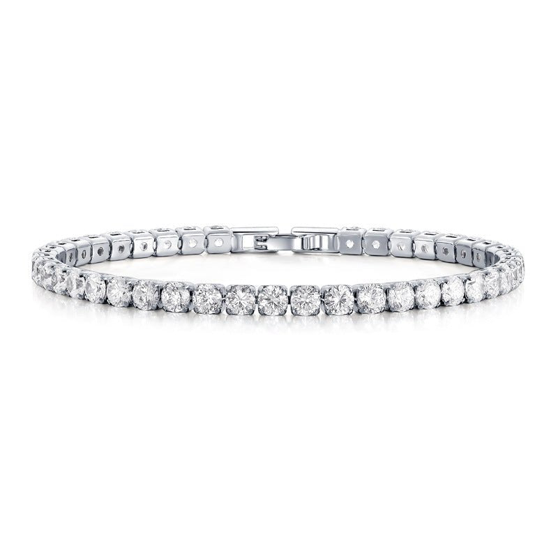 SILVER BRACELET TENNIS