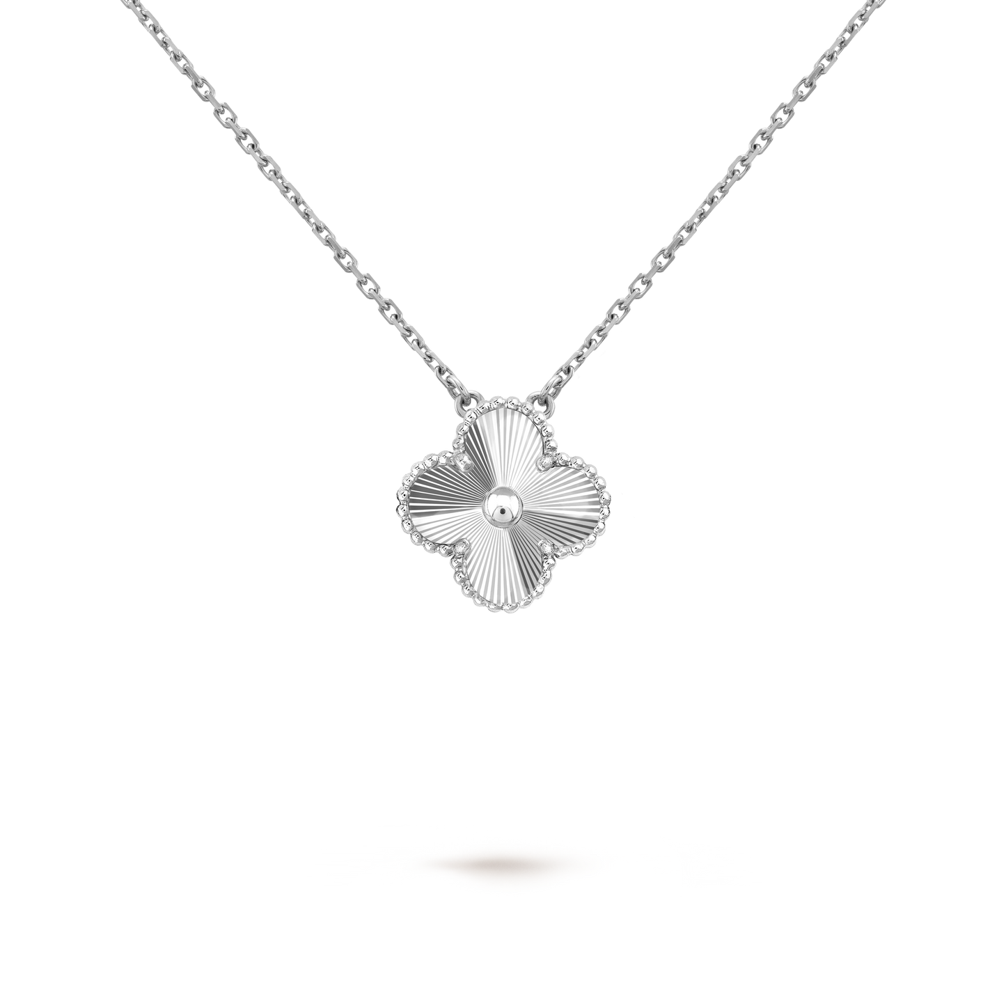 Clover Necklace | Silver
