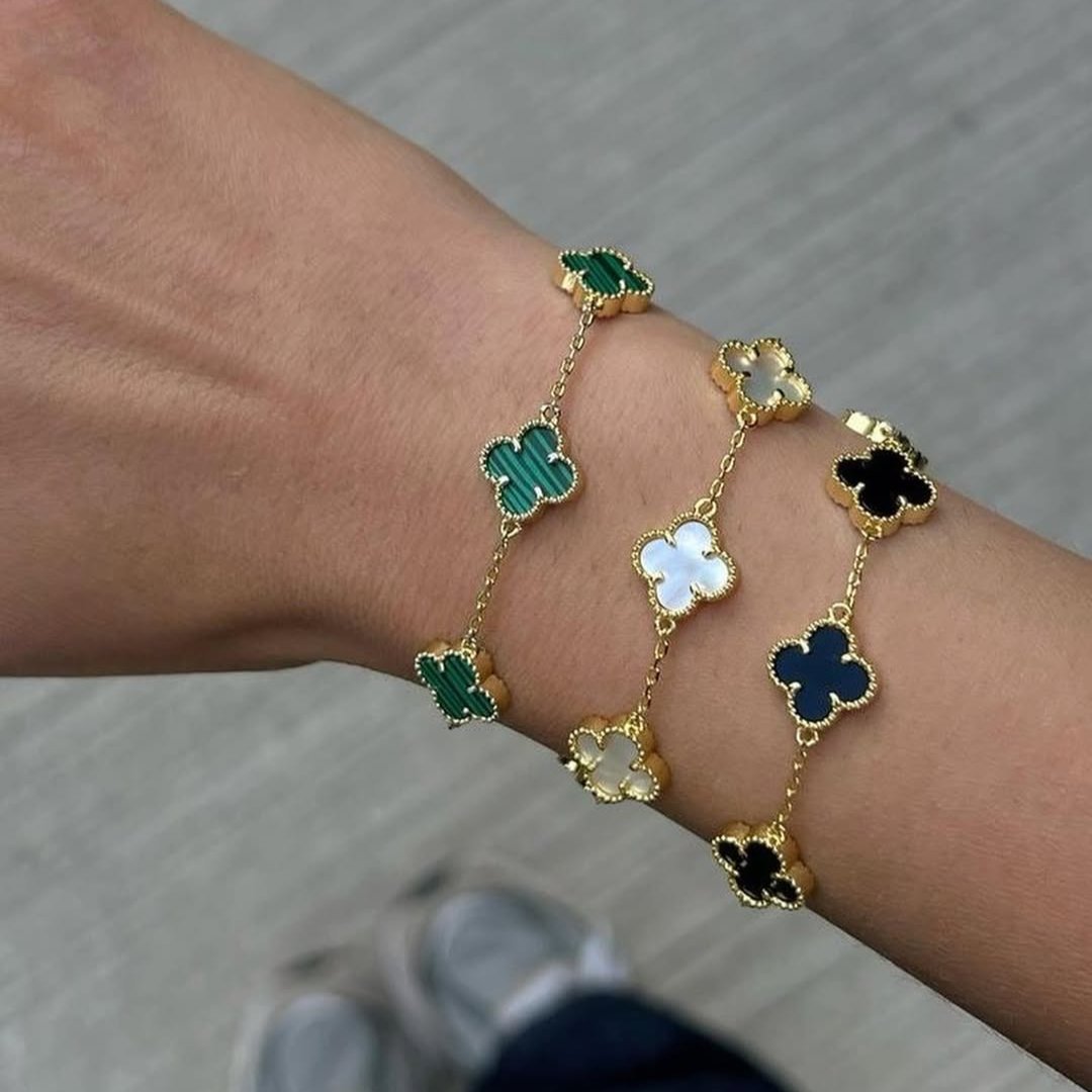 CLOVER BRACELET SET | HOLLYWOOD