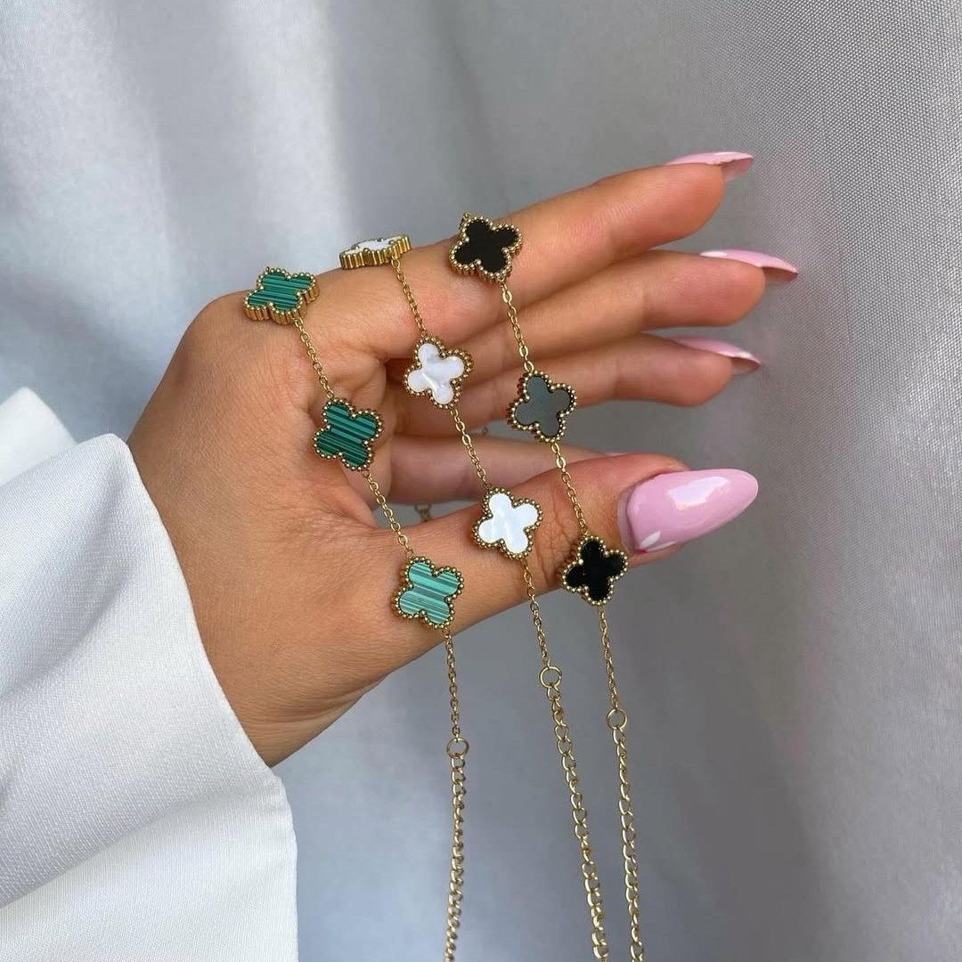 CLOVER BRACELET SET | HOLLYWOOD