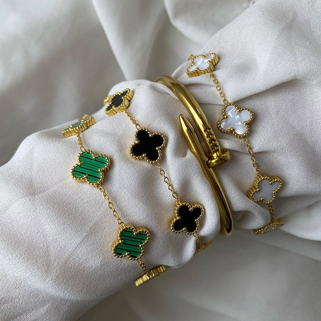 CLOVER BRACELET SET | HOLLYWOOD