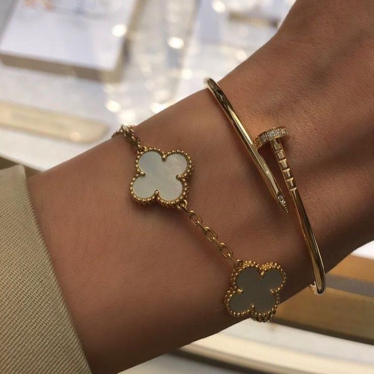 CLOVER BRACELET | PEARL