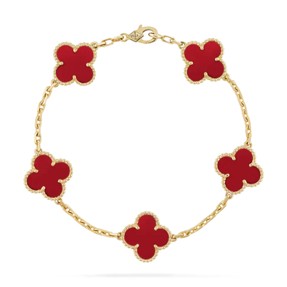 CLOVER BRACELET | RUBY
