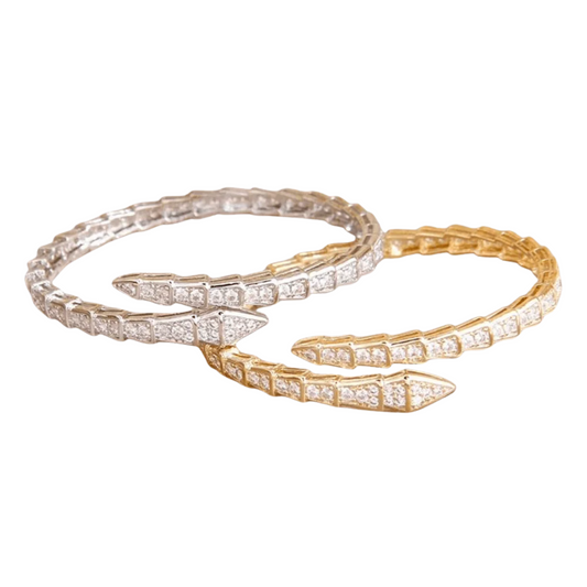 DELUXE SERPENT BRACELET | GOLD