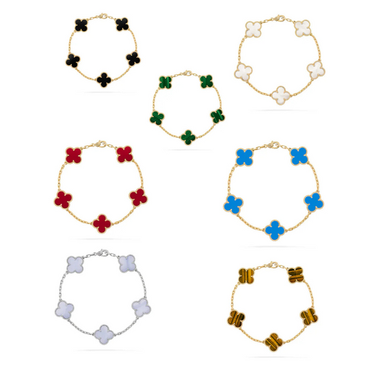 ELEGANT CLOVER BRACELET | PICK YOUR SHADE