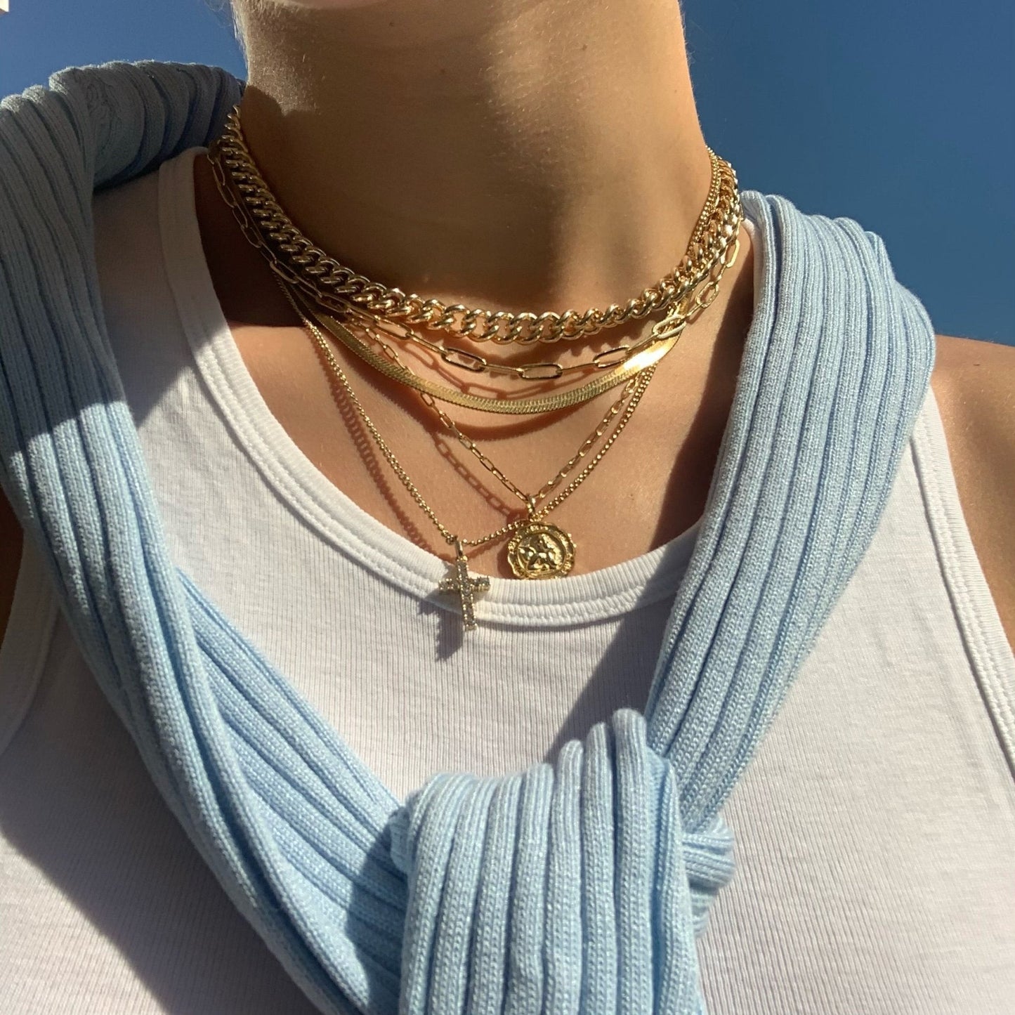 DON'T CROSS ME NECKLACE