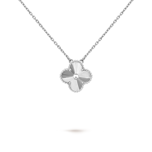 Clover Necklace | Silver