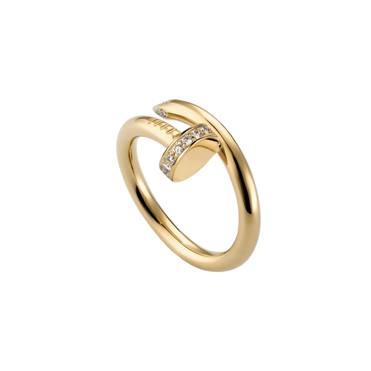 DELUXE GOLD NAIL RING