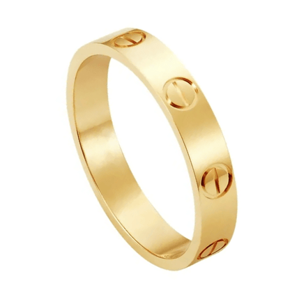 RING LOVE FLOWER BEAUTY - GOLD